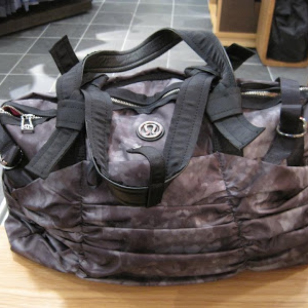 Destined for Greatness Duffle- Coal Tinted Canvas